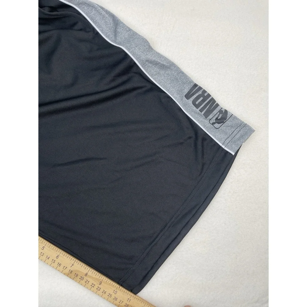 Men's sport short Size XL NBA Black /Gray elastic waist Style NWT